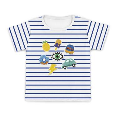 Imagem de Camiseta Infantil Manga Curta Cool Boy MiniBoo Proteção Solar 50 +
