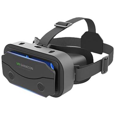 Imagem de 5 Pcs Jogos de fone de ouvido de realidade virtual 3d VR - Fone de ouvido VR para Android,Óculos HD VR fone de ouvido de realidade virtual para filmes 3D de jogos VR, fone de ouvido VR para IOS Aocate