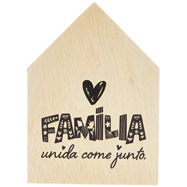 Imagem de Arte Maníacos Totem Família Unida Come Junto - 15x23cm