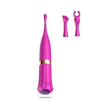 Imagem de Vibrador Poderoso do Ponto G Clitóris Estimulador Mamilo 10 Velocidades Massageador Erótico Zatla Shop (Roxo)