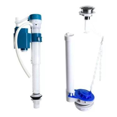 Imagem de Mecanismo Caixa Acoplada Entrada Saida Com Valvula Descarga