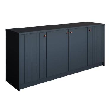 Imagem de Buffet De Sala Jantar Lia 4 Portas Cinza - Cimol