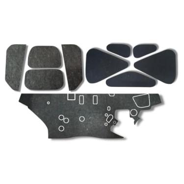 Imagem de Kit Forro Capô Porta Malas e Painel Corta Fogo Opala 4 Portas Sem Ar-condicionado 75 a 79