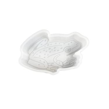 Imagem de Molde de silicone Frog Car Freshie sapo cogumelo 6,3 x 9,5 x 2,5 cm para contas aromáticas perfumadas vela de carro, sabão, forno de resina, seguro para assar, resistente ao calor até 400 F conjunto