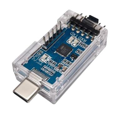 Imagem de DSD TECH SH-U09B3 USB tipo C para adaptador serial TTL com chip CP2102N