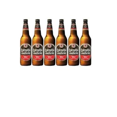 Imagem de Pack de Estrella Galicia Galicia Pilsen 600ml 6 Unidades