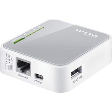 Imagem de Roteador portátil 3g/4g usb wireless 3.75g n 150mbps tl-mr3020