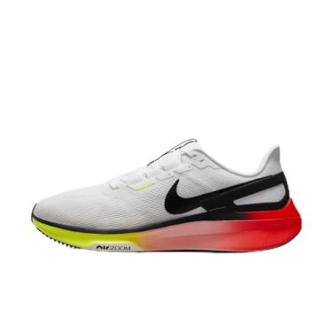 Imagem de Nike Structure 25 Tênis de corrida masculino de estrada (HF4913-100, branco/carmesim brilhante/volt/preto), Branco/Crimson brilhante/Volt/Preto, 47