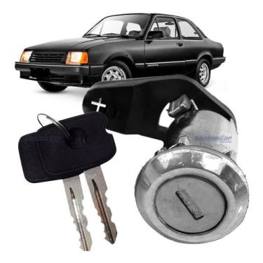 Imagem de Cilindro Miolo Porta Chevette Marajo Chevy 500 1973 a 1995 Cromado - L