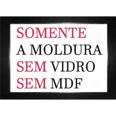 Imagem de Kit Com 10 Molduras Preta Tamanho A4 Somente A Moldura - Lgs Decoracoe