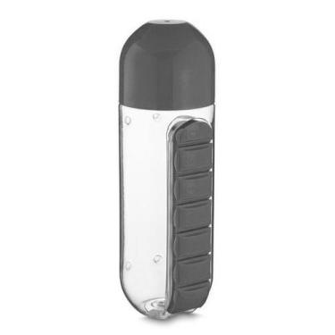 Imagem de Garrafa Plástico - Porta Comprimidos Destacável - innovaree-commerce, 