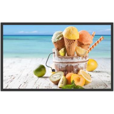 Imagem de Quadro Decorativo Sorveterias Sorvete Gourmet Com Moldura TT02 - Vital