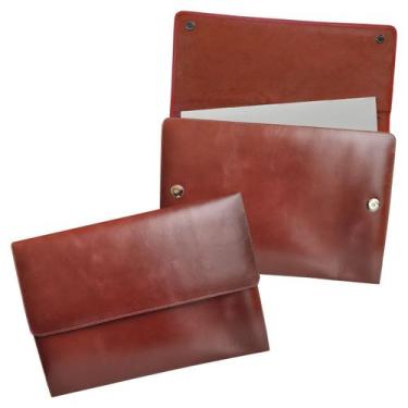 Imagem de Pasta Envelope Executiva Couro 110-R Personalizada Raffai Couros, Pinh
