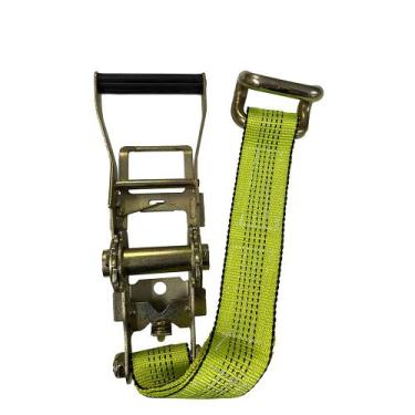 Imagem de Catraca 5 Toneladas com Rabicho Verde Neon e Gancho Garra - Alffa