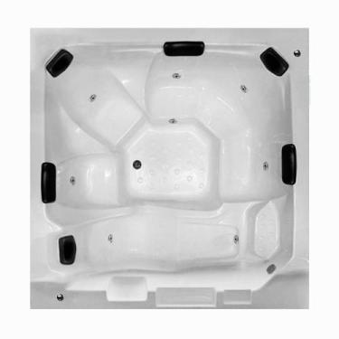 Imagem de Spa Retangular Valencia COMBATE com hidro - Só Banheiras, 2,32X2,32X0,