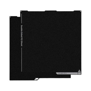 Imagem de LANKEGU Placa De Construção Pei Preta De Dois Lados Para Anycubic Kobra 3, Plataforma De Cama De Impressão Pei Texturizada De Dois Lados Para Impressora 3D Kobra 3, Plataformas De Impressora 3D Kobra