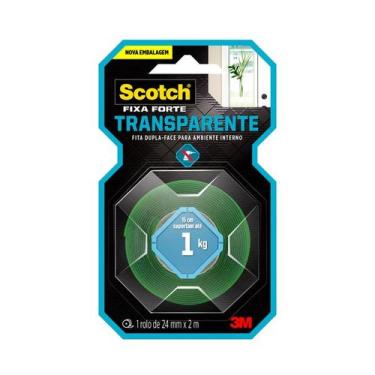 Imagem de Fita dupla face 24X2M transparente FIXA 3M - Scotch