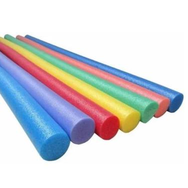 Imagem de Kit C 5 Boia Espaguete Macarrão Flutuador Para Piscina Brasil Pex Maci