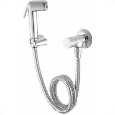 Imagem de Ducha Higienica Metrox Cromada 1/4 Volta Inox Soft - IMPERATRIZ