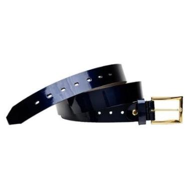 Imagem de Cinto Social Masculino Jota Pe Verniz Marinho Purple Blue-Masculino