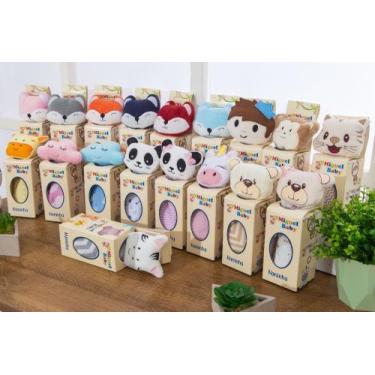 Imagem de Naninha Pelúcia Para Seu Bebe - Enxovais Helo, Panda Rosa 