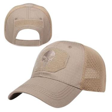 Imagem de Bonés Tático do Exército Masculino, Militar Chapéu Camuflado - Emaús A