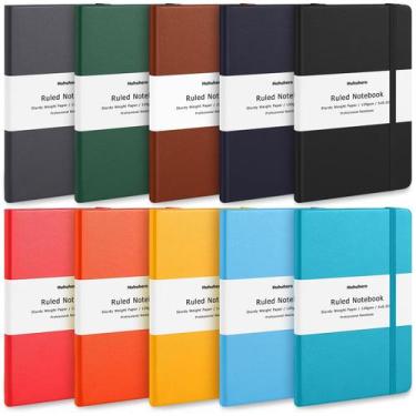 Imagem de Caderno Huhuhero A5 - 128 Páginas, 120gsm, Capa Dura e 10 Cores