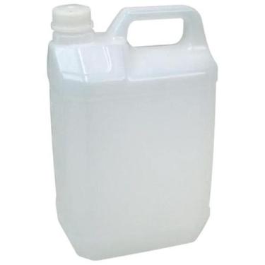 Imagem de Galão Água Bombona Tanque Combustível 5 Litros C/ Tampa - Plastikero