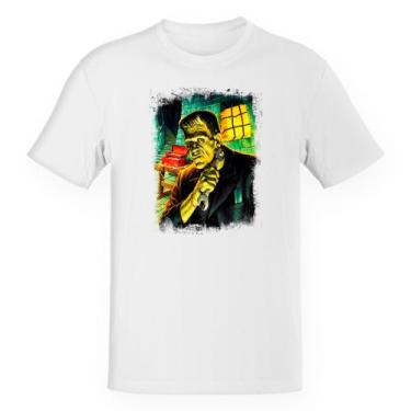 Imagem de Camiseta Unissex Frankenstein Apertando os parafusos - Alearts, P