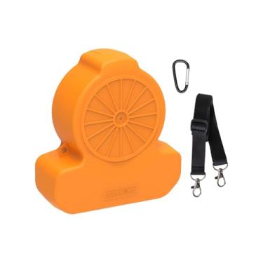 Imagem de YUULNMOP Caixa de armazenamento para DJI Flip, bolsa de ombro transversal antiqueda Vlog Drone capa protetora para câmera acessórios de caixa de proteção (laranja)