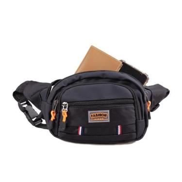 Imagem de Pochete Motoqueiro De Nylon Com 4 Bolsos E Cinto Ajustável - Use Young