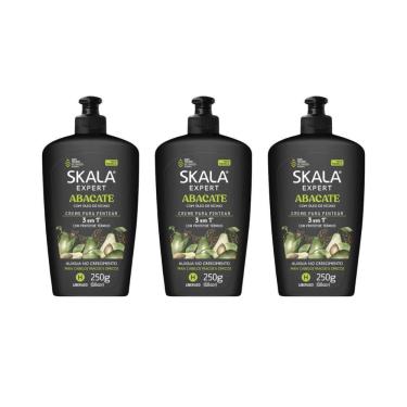 Imagem de Creme Para Pentear Skala Abacate 250G - Kit Com 3Un