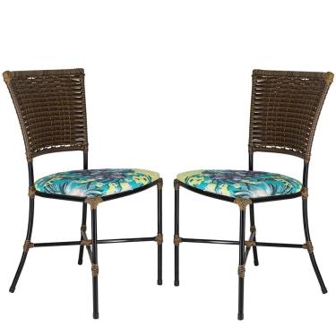 Imagem de Sala De Jantar Cadeiras Gramado Argila Em Fibra Sintética