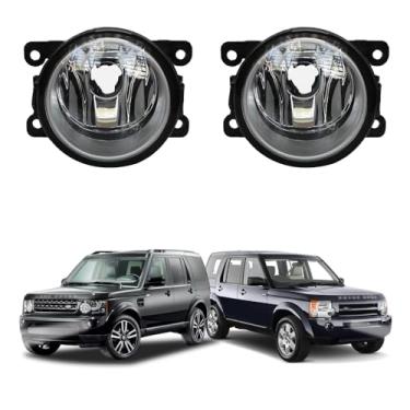 Imagem de Par Farol de Milha para Discovery 3 2006 a 2009 Discovery 4 2010 a 2014 Farolete Auxiliar Neblina