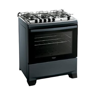 Imagem de Fogão a Gás Dako Supreme Titanium com Mesa Inox 5 Bocas - Bivolt