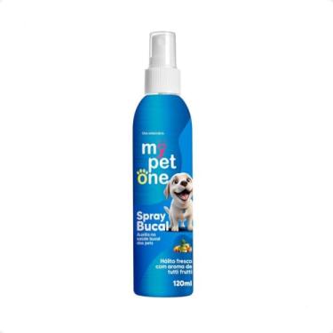Imagem de Spray Bucal Mypetone Tutti Frutti para Cães e Gatos, 120mL, Combate Mau Hálito