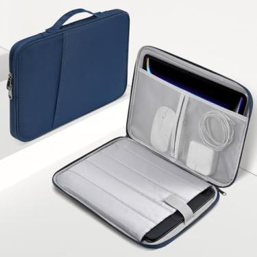 Imagem de CaseBuy Capa Para Ipad Pro De 12,9 A 13 Polegadas Para Ipad Pro M4 De 13 Polegadas De 2024 E Ipad Air De 13 Polegadas M2 M3 (2025) Com Magic Keyboard, Ipad Pro 12.9, Capa Acolchoada Para Transporte