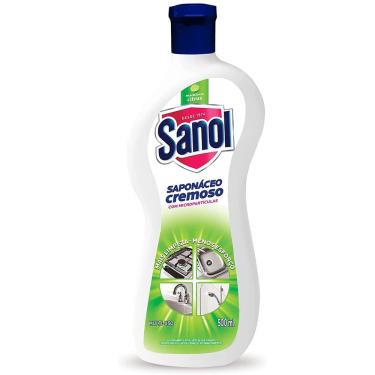 Imagem de Limpador Multiuso Saponáceo Cremoso Sanol Citrus 500ml