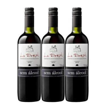 Imagem de Kit 3 Vinho Seco sem Álcool 720ml - La Dorni