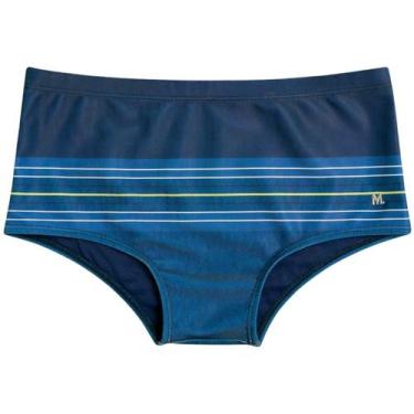 Imagem de Sungao Masculino Mash Estampado Listrado Confortavel Com Forro E Cintu