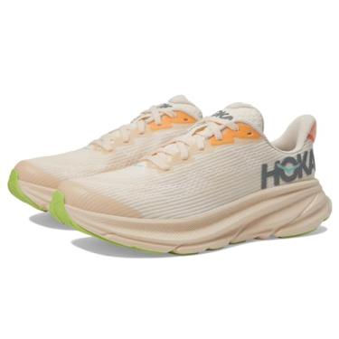Imagem de HOKA ONE ONE Tênis infantil unissex Clifton 9 (criança grande), baunilha/astral, 6.5 Big Kid