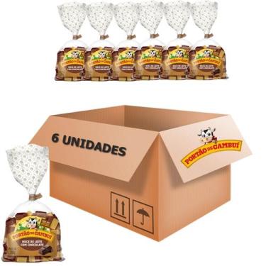 Imagem de Kit 6x Doce de Leite com Chocolate PORTÃO DO CAMBUÍ 200g