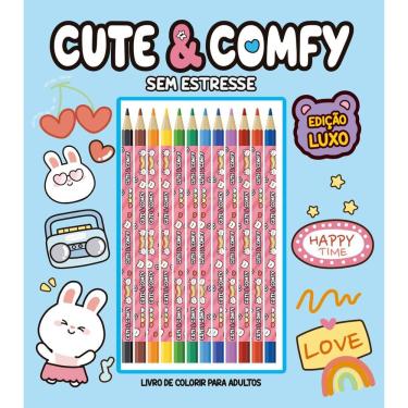 Imagem de Cute & Comfy Sem desconforto - Edição de Luxo - 12 Lápis de Cor
