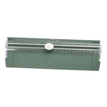 Imagem de Baoblaze Cortador de papel A4, cortador deslizante de papel, multiuso, ferramenta de corte, ferramenta de scrapbooking para fotos, cartolina, scrapbook, Verde