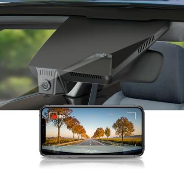 Imagem de Fitcamx 4K Dash Cam Adequada para Hyundai IONIQ 5 2025 (7 Vents/HD2-Ni000) & 2024 IONIQ 5 N, Integrado OEM Estilo, UHD 2160P Vídeo, WiFi & APP, Loop Gravação, G-Sensor, Plug & Play, 64GB Cartão