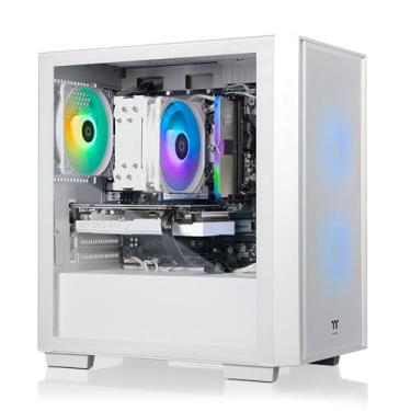 Imagem de Thermaltake LCGS Versa i560S Desktop para jogos (Intel Core™ i7-14700F, 16GB 6000MT/s DDR5 RGB Memory, NVIDIA GeForce® RTX 5060, 1TB NVMe M.2, WiFi, Windows 11) H16S-B76S-560-LCS