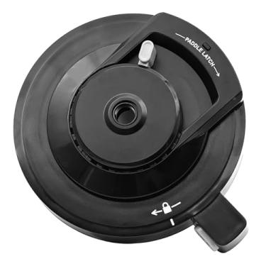 Imagem de Substituição da tampa da tigela externa compatível com a máquina de sorvete Ninja Creami Deluxe NC501 NC500 Series, para acessórios de peças de reposição Ninja Creamy Deluxe (sem remo)