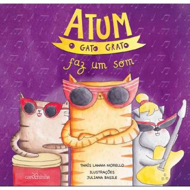 Imagem de Livro - Atum, o gato grato faz um som