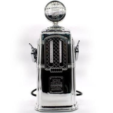 Imagem de Dispenser Bebidas Duplo Bomba de Gasolina Retrô Vintage Cromado GT451-