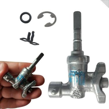 Imagem de 2X Registro Ramal Boca Fogão Cooktop Chamalux 1 Peça Origina